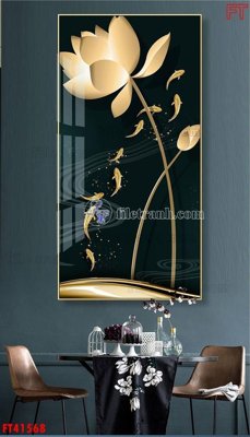Hình ảnh file gốc File tranh bộ hiện đại FT41568 cho in UV