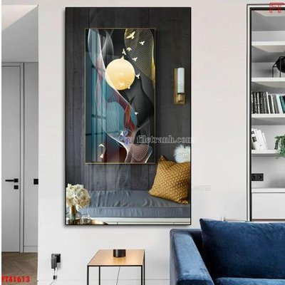 Tải file File tranh bộ hiện đại FT41613 (gốc) in tranh tráng gương