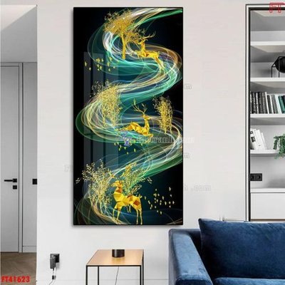 Tải file File tranh bộ hiện đại FT41623 (ảnh gốc) in gạch 3D