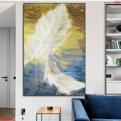 Download file gốc File tranh bộ hiện đại FT41637 (in lụa) hoa lá