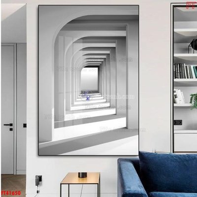 Download file gốc File tranh bộ hiện đại FT41650 (in lụa) cao cấp