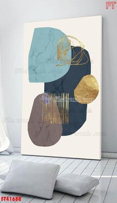 File gốc File tranh bộ hiện đại FT41688 (cho in ấn) độc quyền