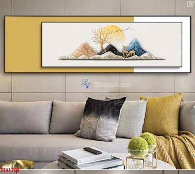 File gốc File tranh bộ hiện đại FT41708 (AI/EPS) cho in ấn