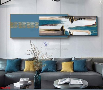 File gốc File tranh bộ hiện đại FT41711 (phong cách) tối giản