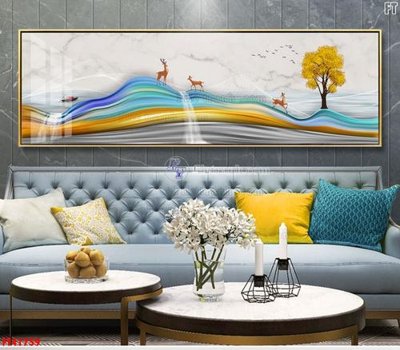 Tải file File tranh bộ hiện đại FT41759 (gốc) làm file in ấn