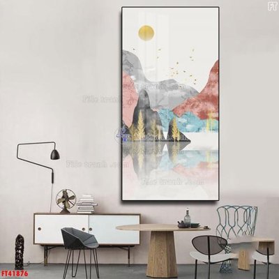 File gốc File tranh bộ hiện đại FT41876 (dành cho quảng cáo)