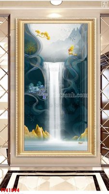 File in trần File tranh bộ hiện đại FT41894 (bản gốc) trời sao