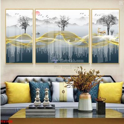 Mua file tranh gốc File tranh bộ hiện đại FT41938 tại Filetranh.com