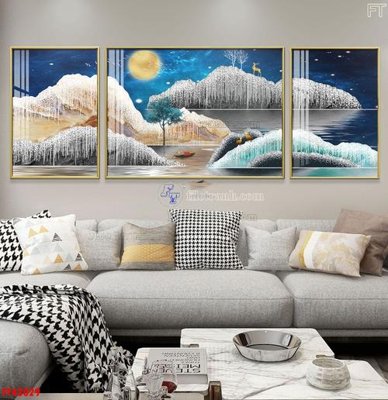 File PSD File tranh bộ hiện đại FT42029 (gốc) cho in quảng cáo