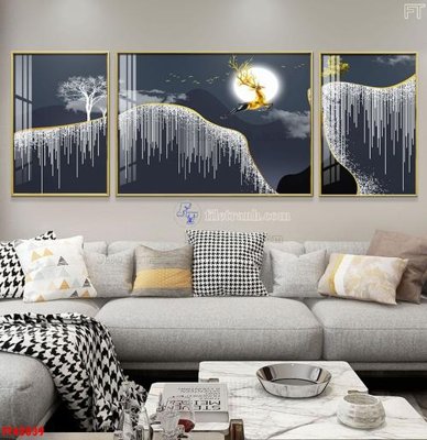 File gốc in ấn File tranh bộ hiện đại FT42039 chuẩn màu CMYK