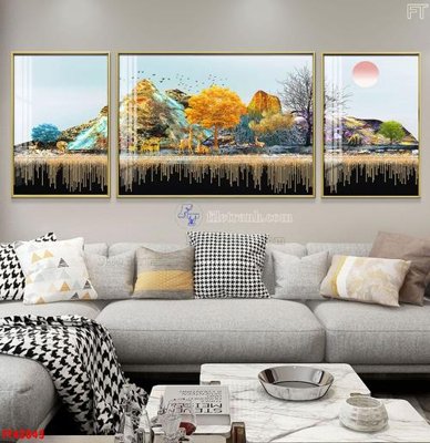 File gốc File tranh bộ hiện đại FT42043 cho in ấn và thiết kế