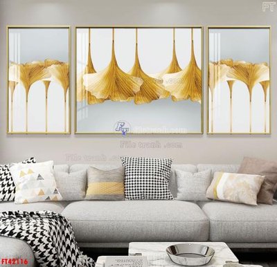 File ảnh File tranh bộ hiện đại FT42116 (gốc) in biển hiệu