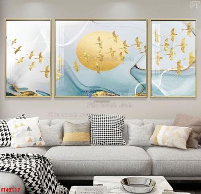 Tải file gốc File tranh bộ hiện đại FT42117 (bản PSD) chỉnh sửa được