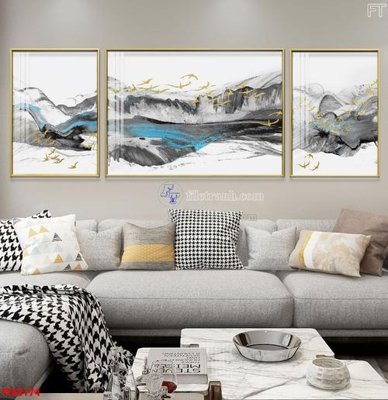 Ảnh gốc File tranh bộ hiện đại FT42174 (siêu chi tiết) để in ấn