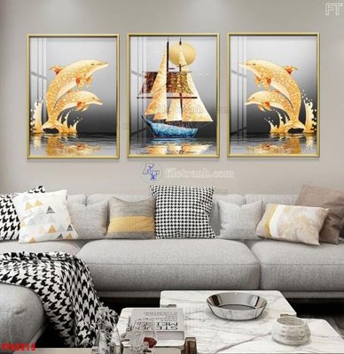 Tải file gốc File tranh bộ hiện đại FT42213 (để in lụa)