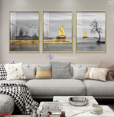 Tải file gốc File tranh bộ hiện đại FT42231 (bản PSD) còn layer