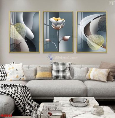 File tranh File tranh bộ hiện đại FT42243 (bản gốc) in lụa dán tường