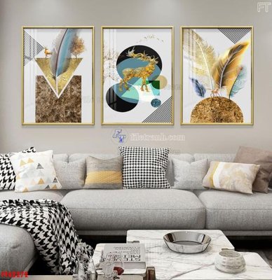 File tranh gốc PSD File tranh bộ hiện đại FT42272 còn nguyên layer