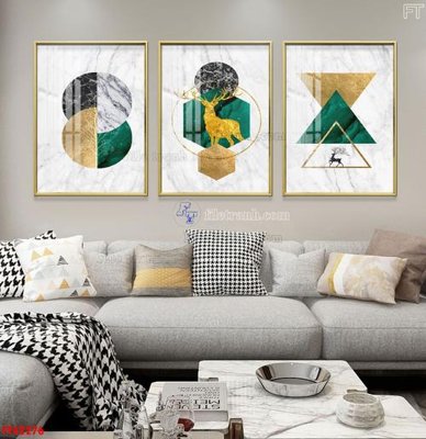 File gốc File tranh bộ hiện đại FT42276 (phong cách) tối giản