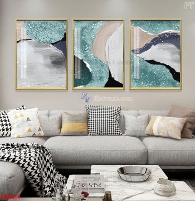 File in ấn File tranh bộ hiện đại FT42319 (bản gốc) cao cấp