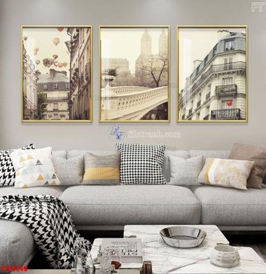 Hình ảnh file gốc in lụa File tranh bộ hiện đại FT42340