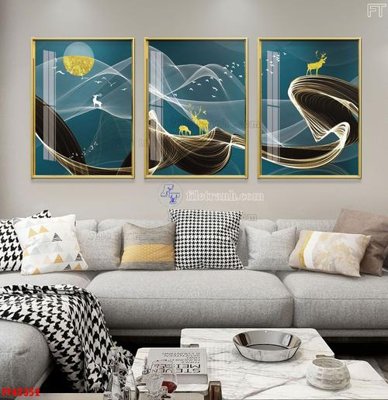 File tranh File tranh bộ hiện đại FT42352 (bản gốc) treo tường