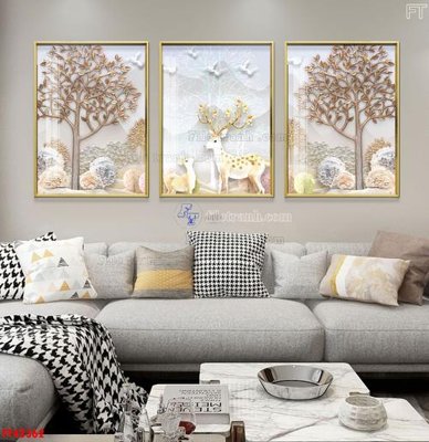 File PSD File tranh bộ hiện đại FT42362 (bản gốc) đã tách nền