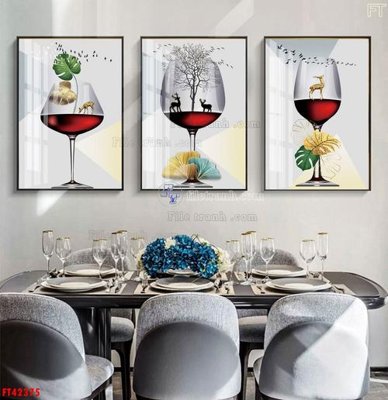 Tệp tin gốc File tranh bộ hiện đại FT42375 (dùng cho in) File tranh bộ hiện đại FT42375