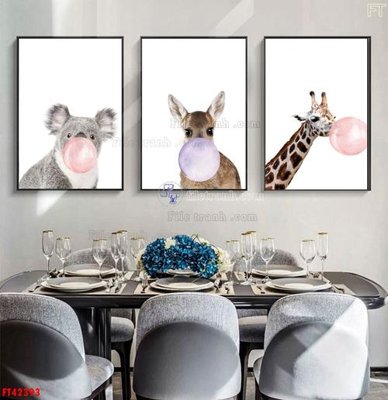 Download file gốc File tranh bộ hiện đại FT42393 (độ nét cao)