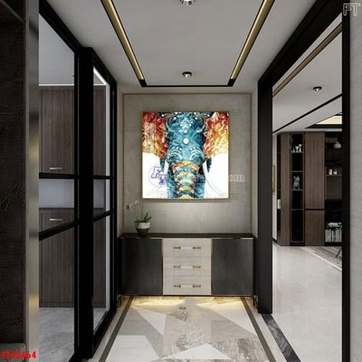 Download file gốc File tranh bộ hiện đại FT42464 (in mica) logo