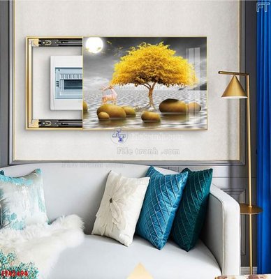 File gốc File tranh bộ hiện đại FT42494 (phong cách) tối giản