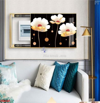 File in lụa File tranh bộ hiện đại FT42501 (tân cổ điển) File tranh bộ hiện đại FT42501