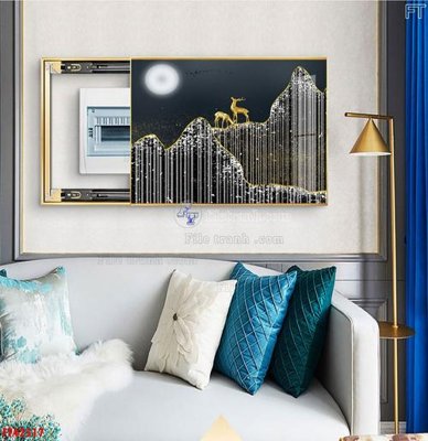 Tải file File tranh bộ hiện đại FT42517 (gốc) để in ấn ngay