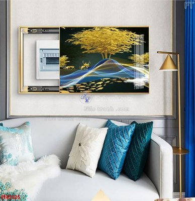 File ảnh File tranh bộ hiện đại FT42525 (gốc) in standee