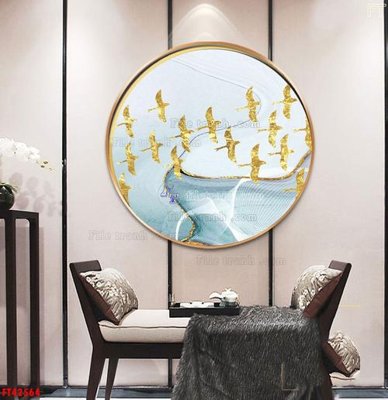 File gốc in ấn File tranh bộ hiện đại FT42564 chất lượng vượt trội