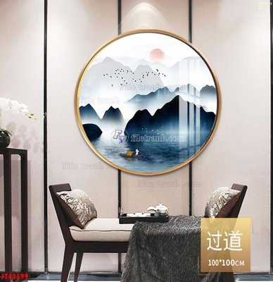 File tranh ảnh gốc File tranh bộ hiện đại FT42599 dùng cho in khổ lớn