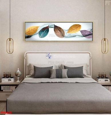 File in lụa File tranh bộ hiện đại FT42652 (phong cảnh) File tranh bộ hiện đại FT42652