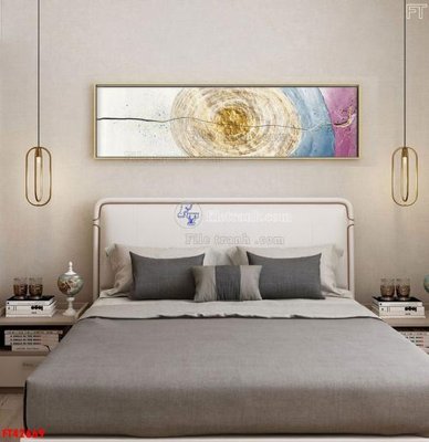 File tranh File tranh bộ hiện đại FT42669 (bản gốc) in lụa dán tường