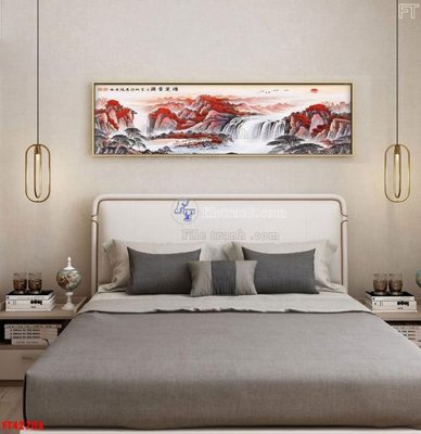 Ảnh gốc File tranh bộ hiện đại FT42704 (độ nét cao) in tráng gương