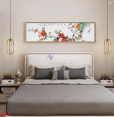 File tranh File tranh bộ hiện đại FT42715 (bản gốc) in lụa dán tường
