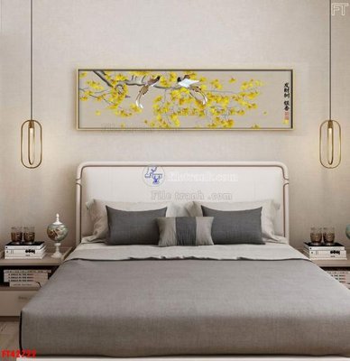 File gốc File tranh bộ hiện đại FT42722 (trang trí) phòng ngủ