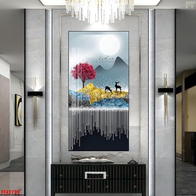 File PSD File tranh bộ hiện đại FT42725 (bản gốc) chất lượng nhất