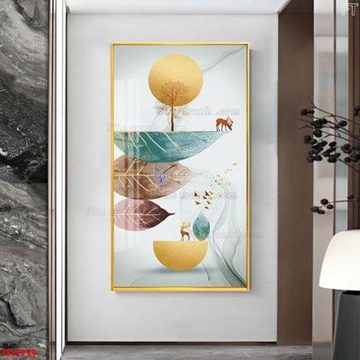 Tải file gốc File tranh bộ hiện đại FT42799 dùng cho in ấn