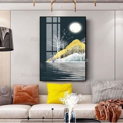 Cung cấp file tranh gốc File tranh hiện đại pha lê gương FT428 độc quyền