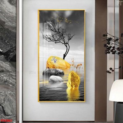 Tải file File tranh bộ hiện đại FT42861 (ảnh gốc) in tranh kính