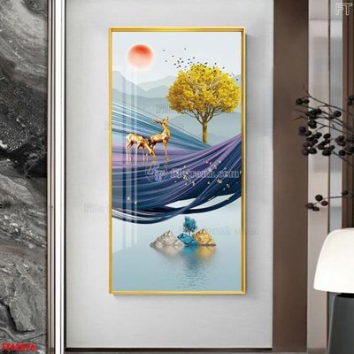 File PSD File tranh bộ hiện đại FT42876 (chất lượng in ấn)