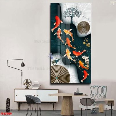 Tải file File tranh bộ hiện đại FT42909 (gốc) in trên mọi chất liệu