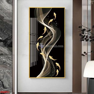 Download file gốc File tranh bộ hiện đại FT42911 (in mica) trang trí