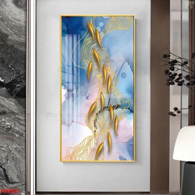 File tranh File tranh bộ hiện đại FT42921 (file gốc) chủ đề phong thủy