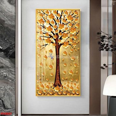 File gốc File tranh bộ hiện đại FT43027 (in tráng gương) ốp tường